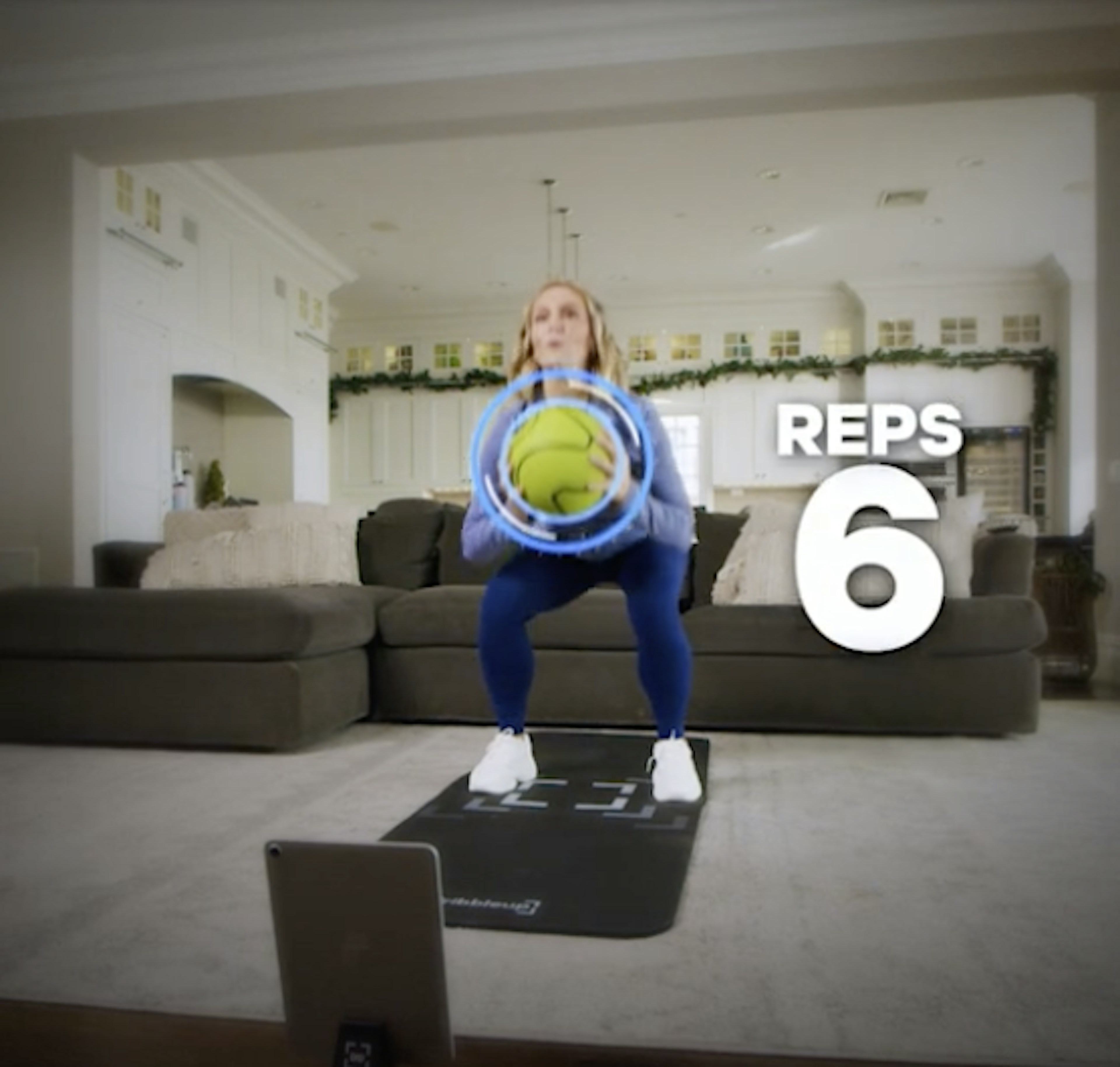 Using strength ball with TV