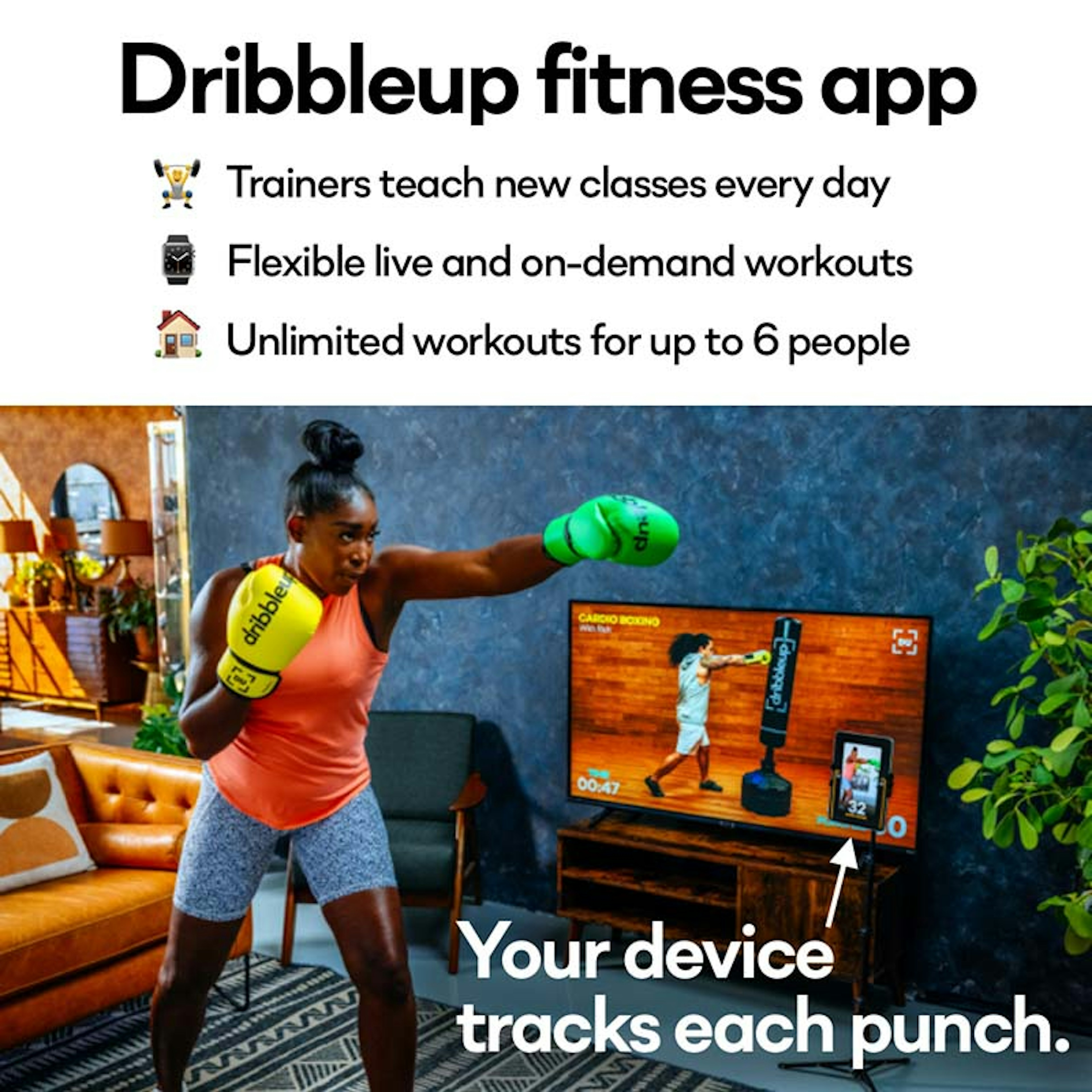 Dribbleup Smart Boxing Gloves