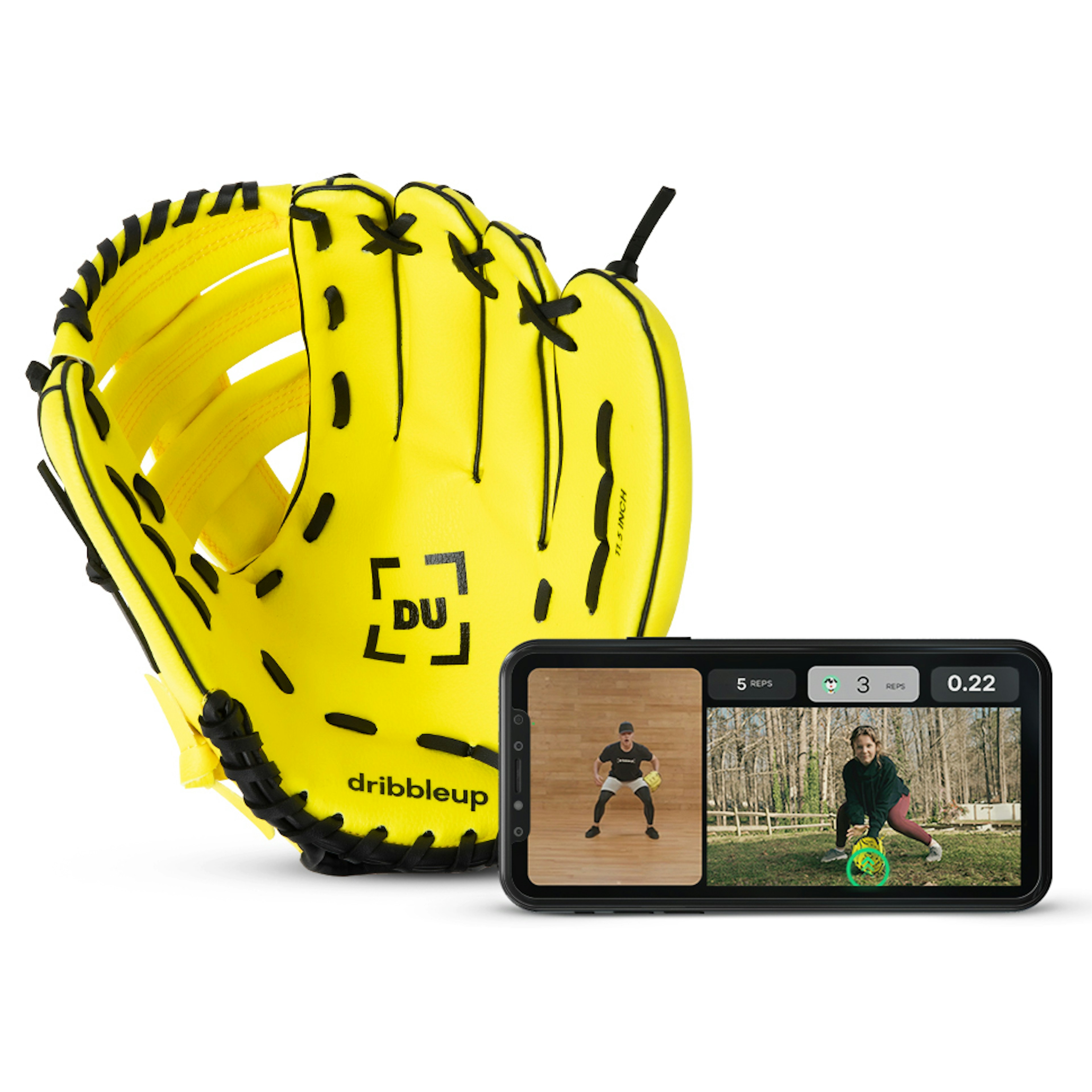 Dribbleup Smart Baseball Glove