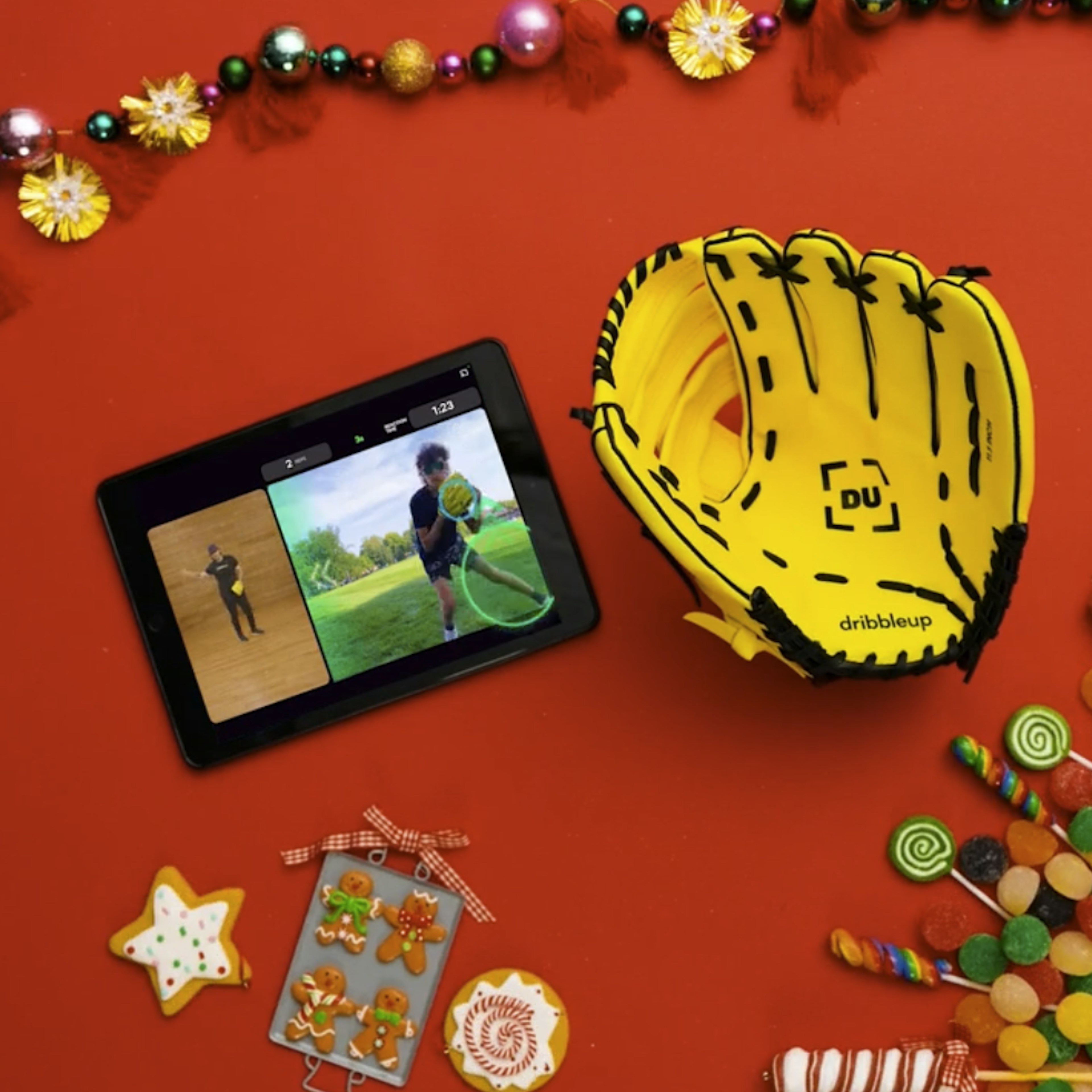 Dribbleup Smart Baseball Glove