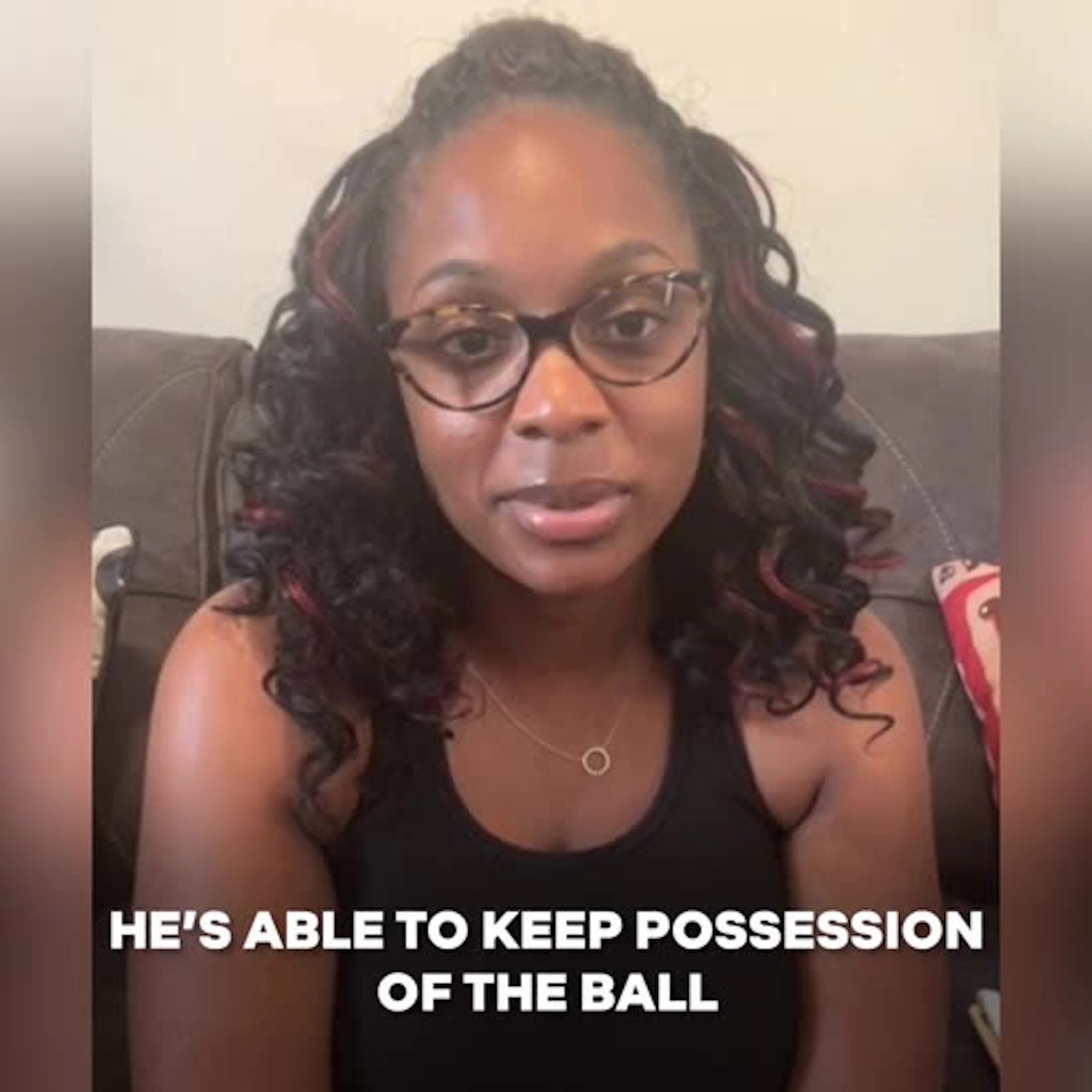 Soccer practice on their own